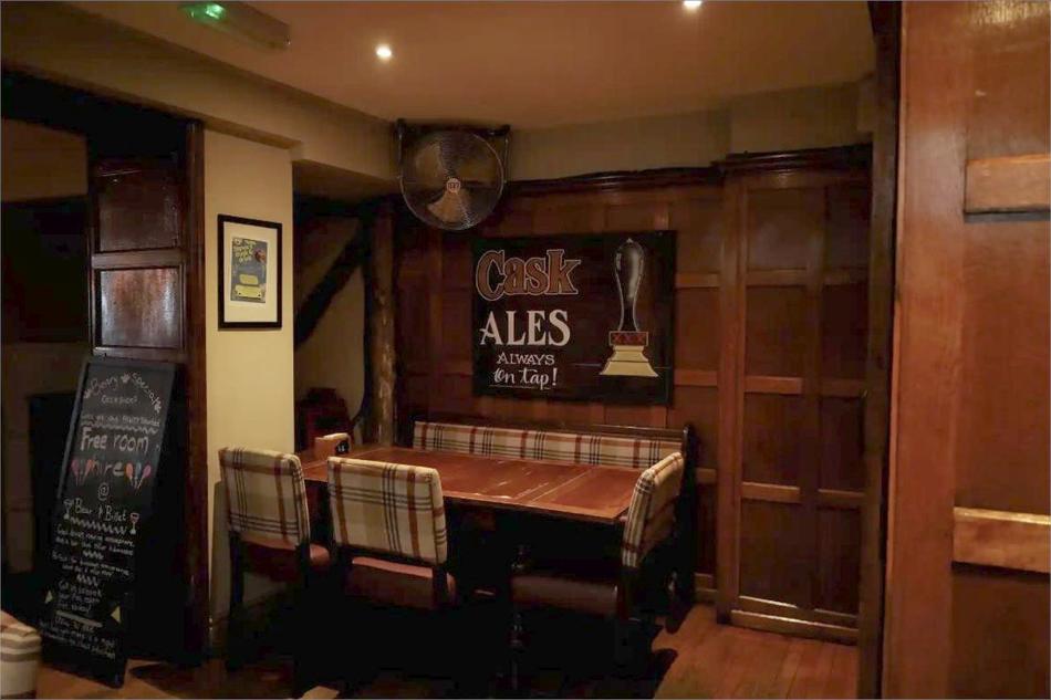 Cask ales, always on tap